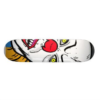 clownskateboard mini skateboard bräda 18,7 cm