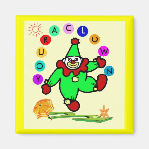 Clowntextmagnet Magnet