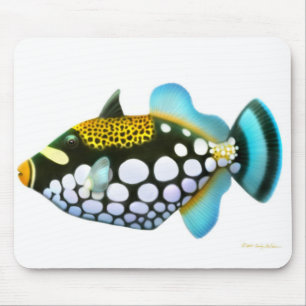 ClownTriggerfish Mousepad Musmatta