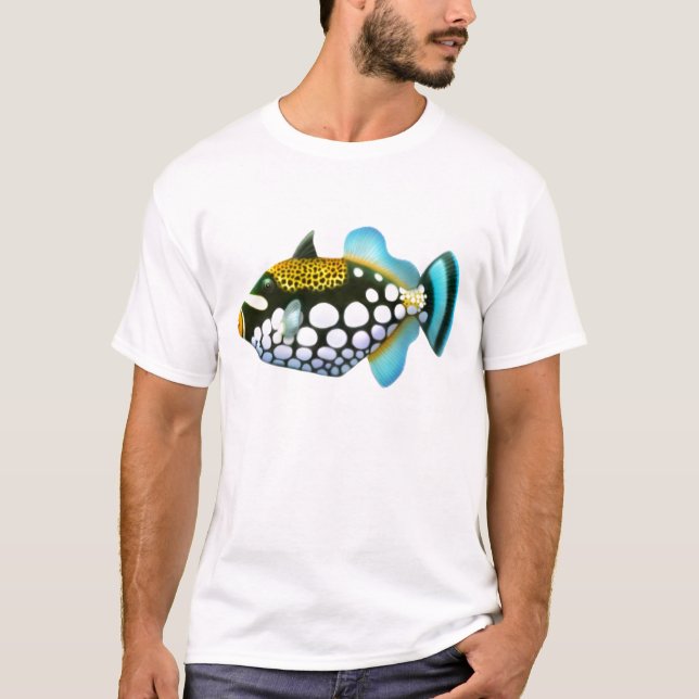 ClownTriggerfishskjorta T-shirt (Framsida)