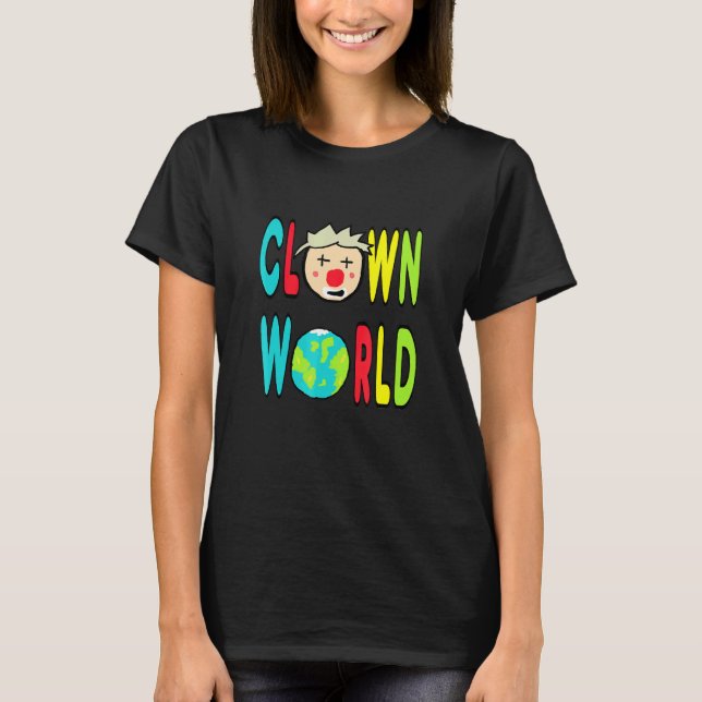 Clownvärlden T Shirt (Framsida)
