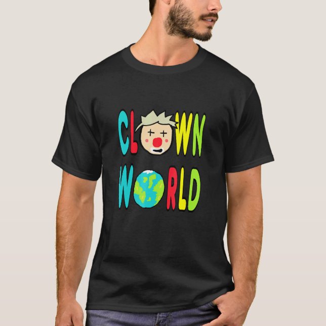 Clownvärlden T Shirt (Framsida)
