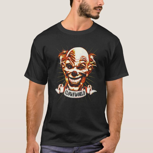 Clownworld T Shirt (Framsida)