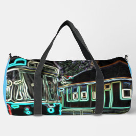 CLRV Neon at stn Large Duffel Bag