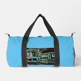 CLRV Neon at stn Small Duffel Bag