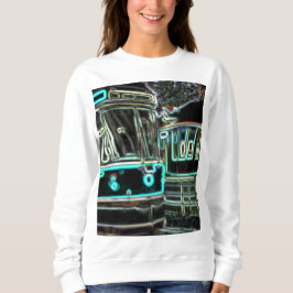 CLRV Neon på stn Women's Basic Sweatshirt T Shirt