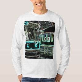 CLRV Neon vid Manar Basic Långärmad T- Shirt T