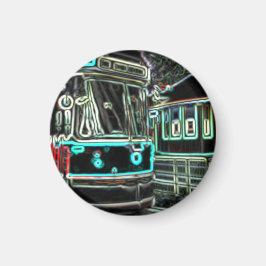 CLRV Neon vid stångcirkelmagnet Magnet