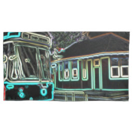 CLRV Neon vid stativ Kung Storlek, enkelt Pillowca