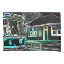 CLRV Neon vid stativ Standard Storlek Pillowcase