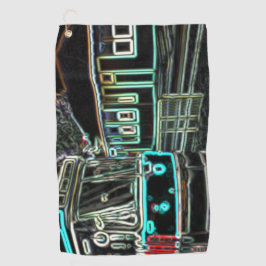 CLRV Neon vid stn Golf Towel