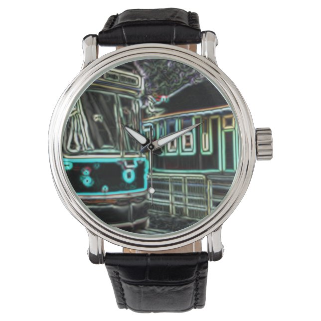CLRV Neon vid stn Manar Watch Armbandsur (Framsida)