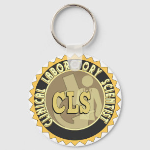 CLS-EMBLEM - KLINISK LABORATORIUMFORSKARE NYCKELRING