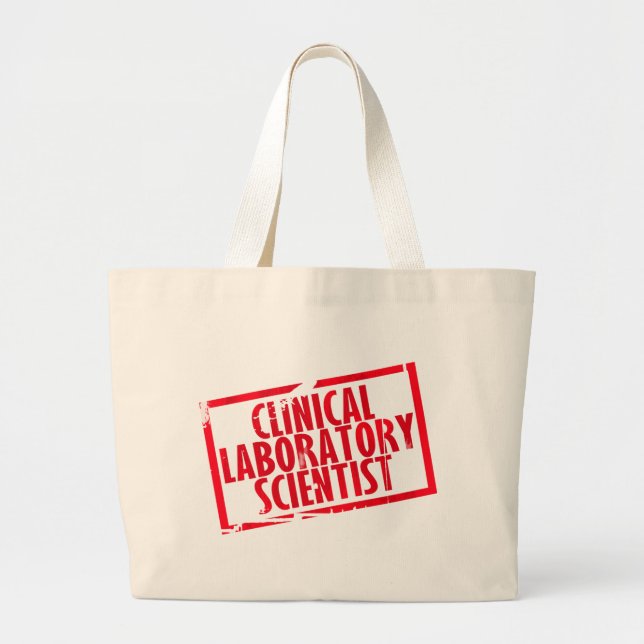 CLS GUBBER STAMPED CLINICAL LABORATORY VEENTIST JUMBO TYGKASSE (Framsidan)