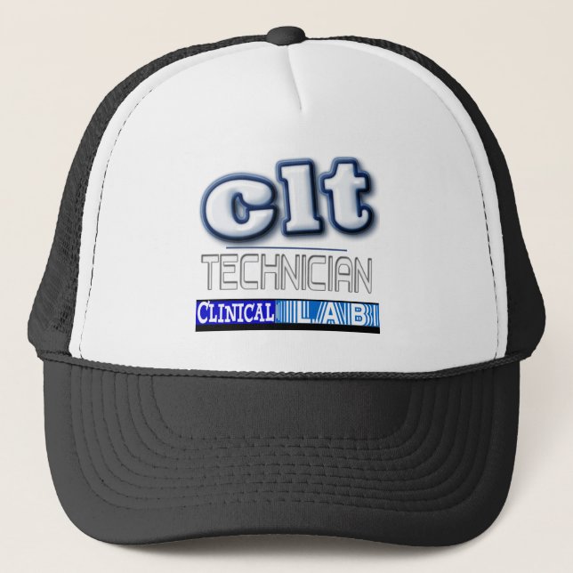 CLT-LOGOTYP - KLINISK LABORATORIETEKNIKEN TRUCKERKEPS (Framsida)