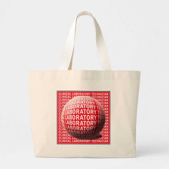 CLT SPHERE BLODROP CLINICAL LABORATORY TECH JUMBO TYGKASSE (Framsidan)
