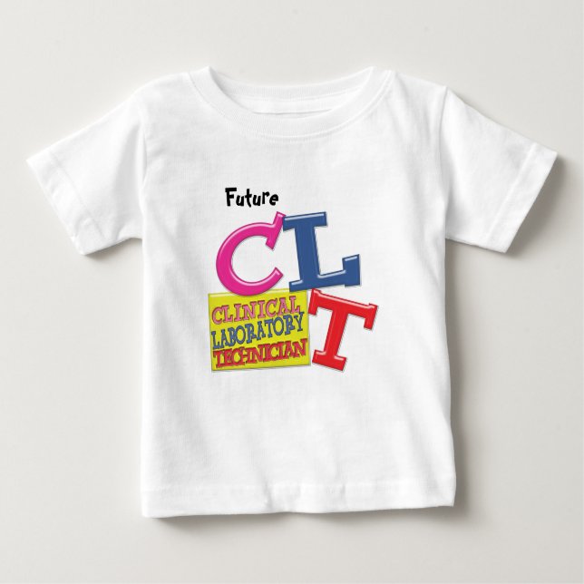 CLT WHIMSICAL BREV CLINICAL LABORATORY TECH TEE (Framsida)