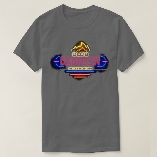 Club Babylon from Queer as Folk T Shirt (Design framsida)