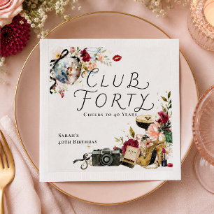 Club Forty Garden Disco Servetter