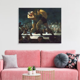 Club Natt | George Bellows | Canvastryck