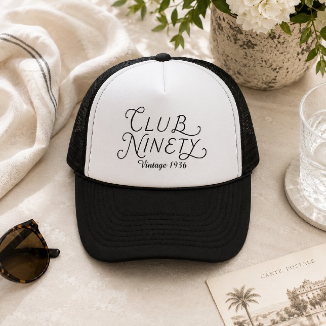 Club Ninety Vintage 90-årsfirande Keps (Skapare uppladdad)