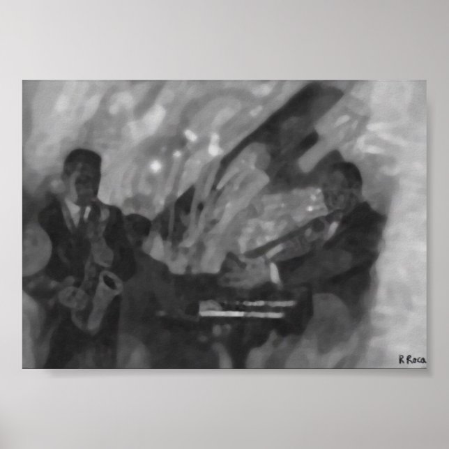 Club Orchestra á l´huile Poster (Framsidan)