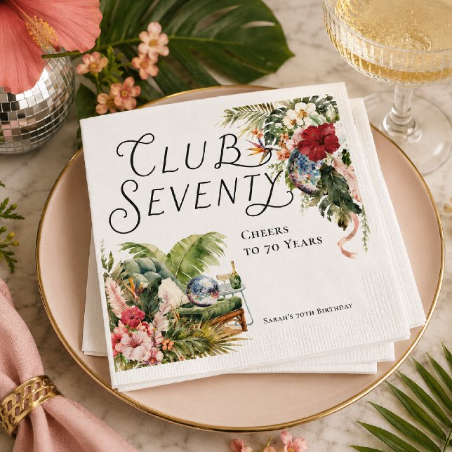 Club Seventy Conservatory Soirée servetter (Skapare uppladdad)