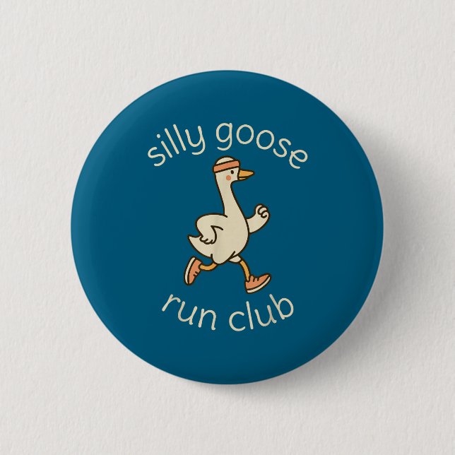 Club Sport Silly Marathon Gymer Running Goose Runn Knapp (Framsida)