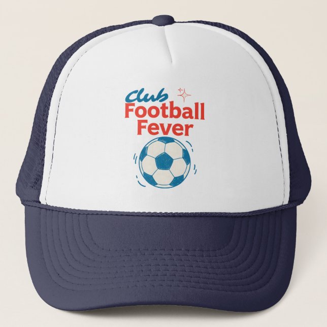 Clubbfotbollsfeber Fotbollsentusiast  Keps (Framsida)