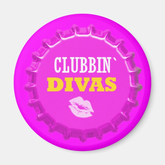 Clubbin Divas skolar magneten för Magnet (Framsidan)