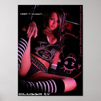 Clubbin tv-Behålla det klubbin" Poster