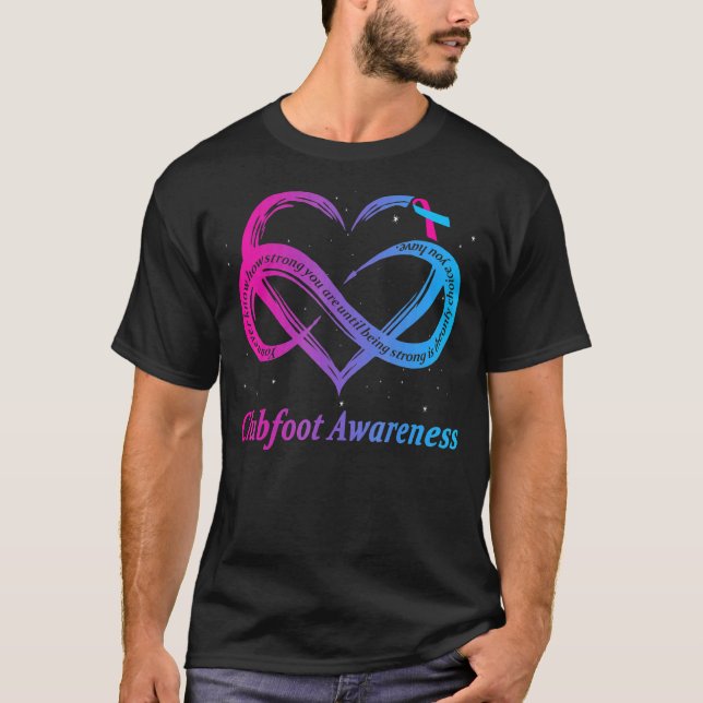 Clubfoot Warrior, jag är Bra T Shirt (Framsida)