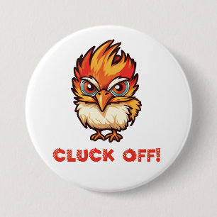 Cluck Av Funny Chicken Knapp