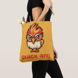 Cluck Av Funny Chicken Tygkasse