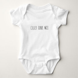 Cluck Oink Moo Farm T Shirt