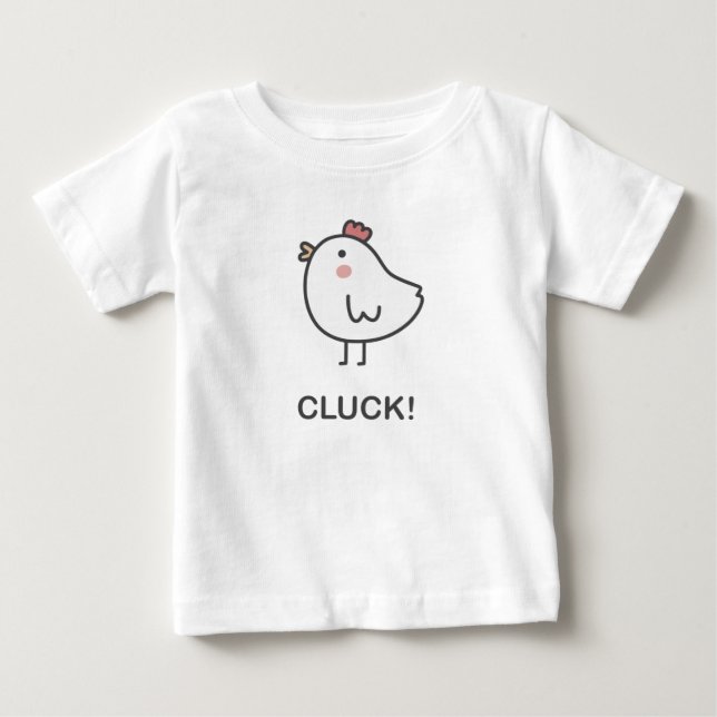 Cluck! T Shirt (Framsida)