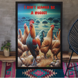 Clucking-kommunen i Meadow Poster