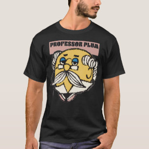 Clue Halloween Professor Plum Big Ansikte Premium T Shirt