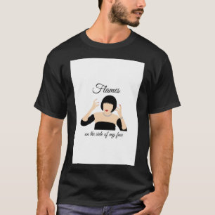 Clue Mrs White Greeting Card T Shirt