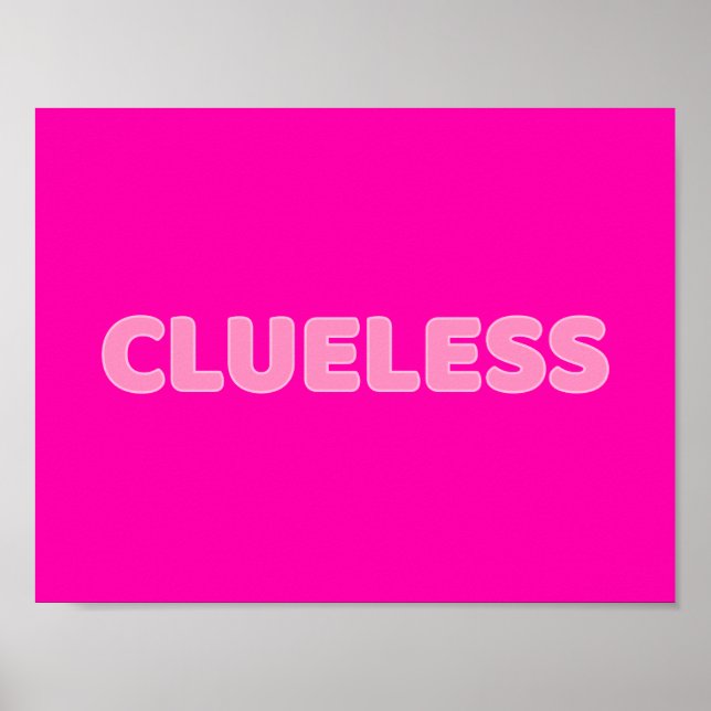 Clueless jag poster (Framsidan)