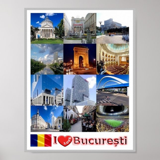 Cluj-Napoca - Mosaic - Rumänien - Poster (Framsidan)