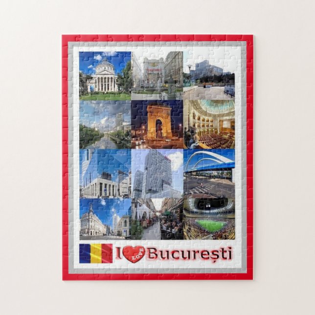 Cluj-Napoca - Mosaic - Rumänien - Pussel (Vertikal)