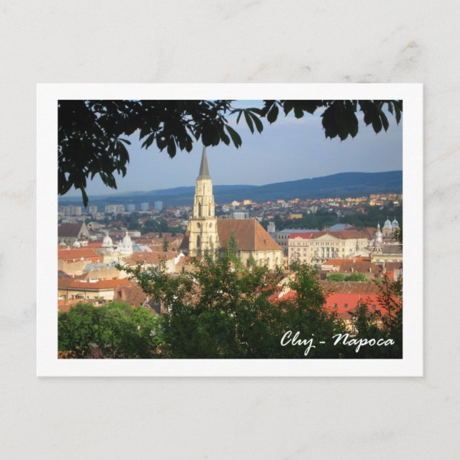 Cluj-Napoca Vykort (Framsida)
