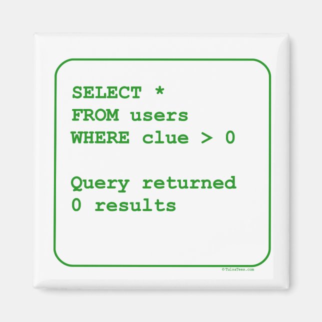 Cluless-användare Magnet (Framsidan)