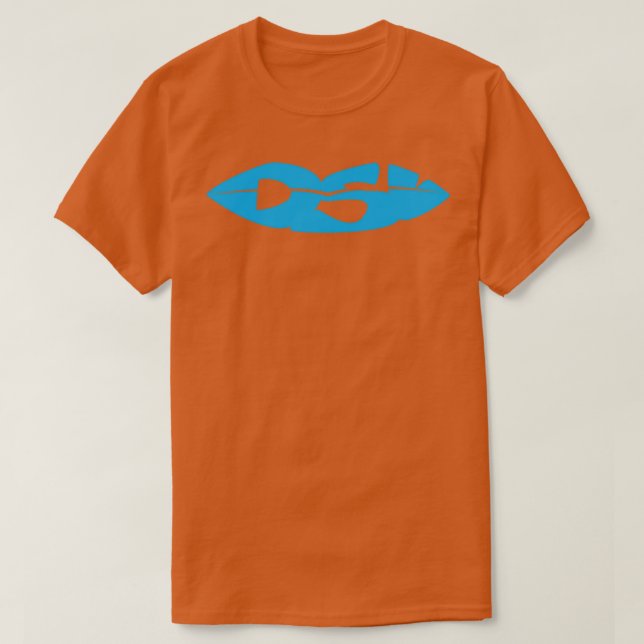 Cluless DSL Cyan T Shirt (Design framsida)