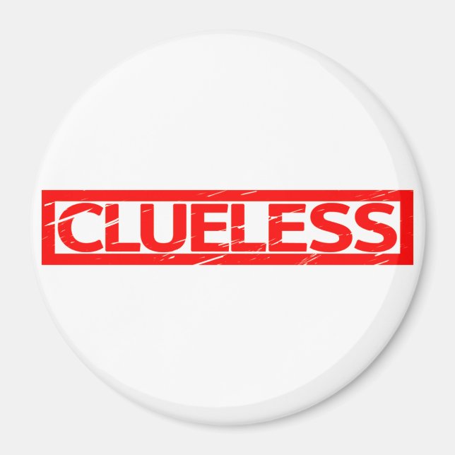 Cluless Frimärke Magnet (Framsidan)