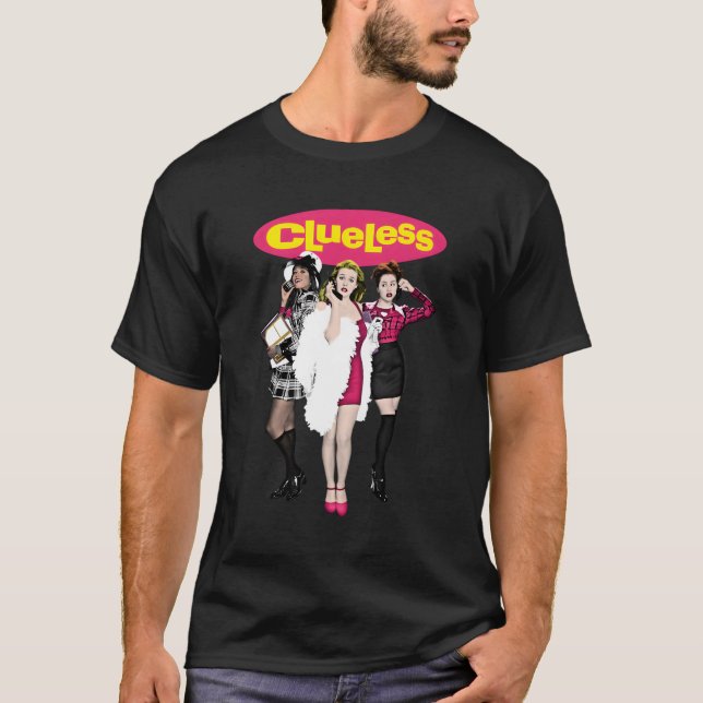 Cluless Vintage affisch T Shirt (Framsida)