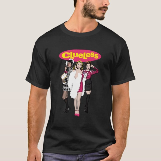 Cluless Vintage affisch T Shirt (Framsida)