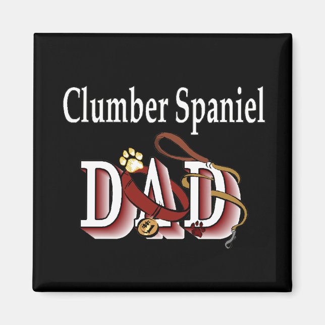 Clumber Spain PAPPA Magnet (Framsidan)