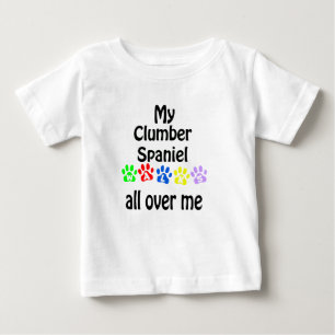 Clumber Spain Walks Design T-shirt